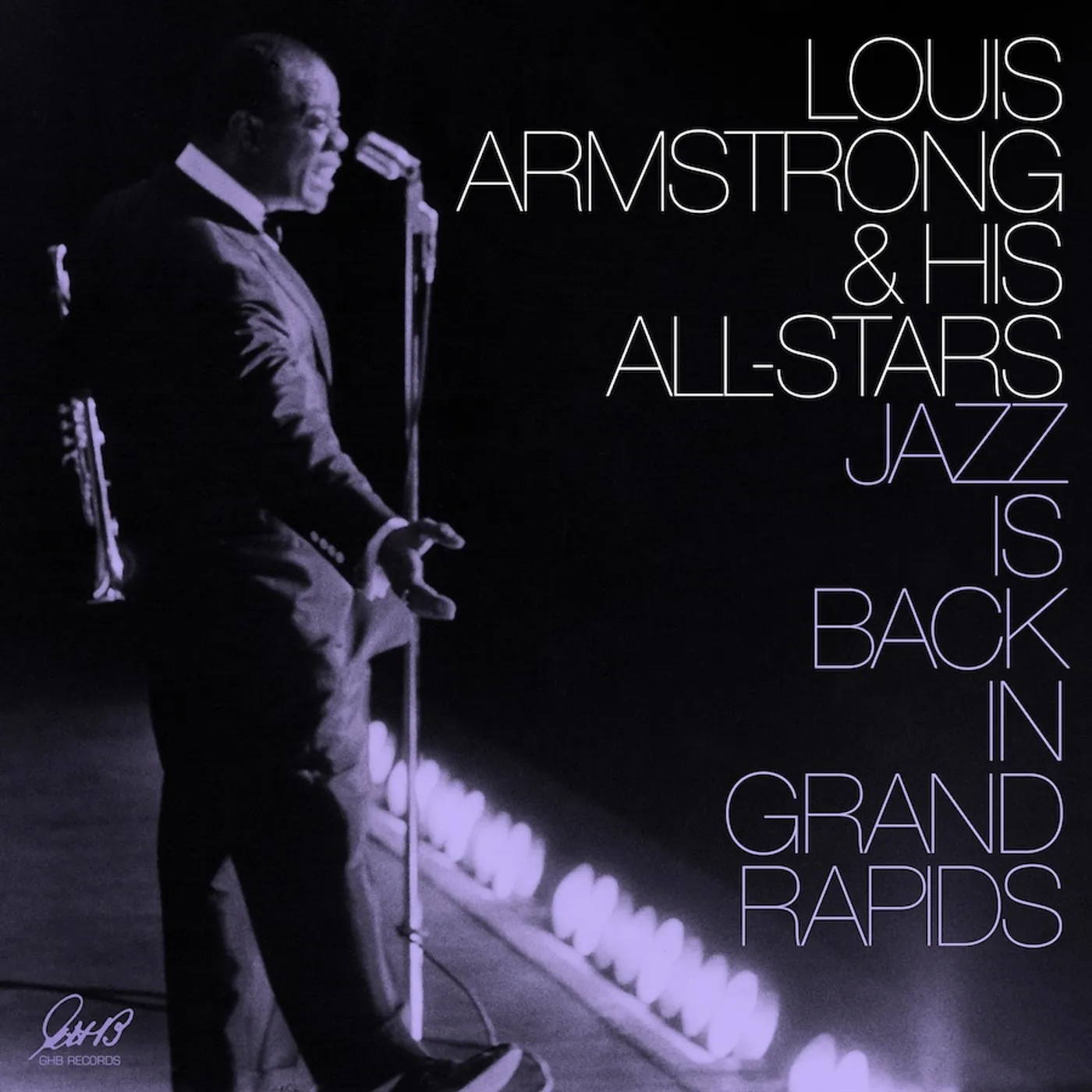 Louis Armstrong Jazz Is Back in Grand Rapids Vinyl Record