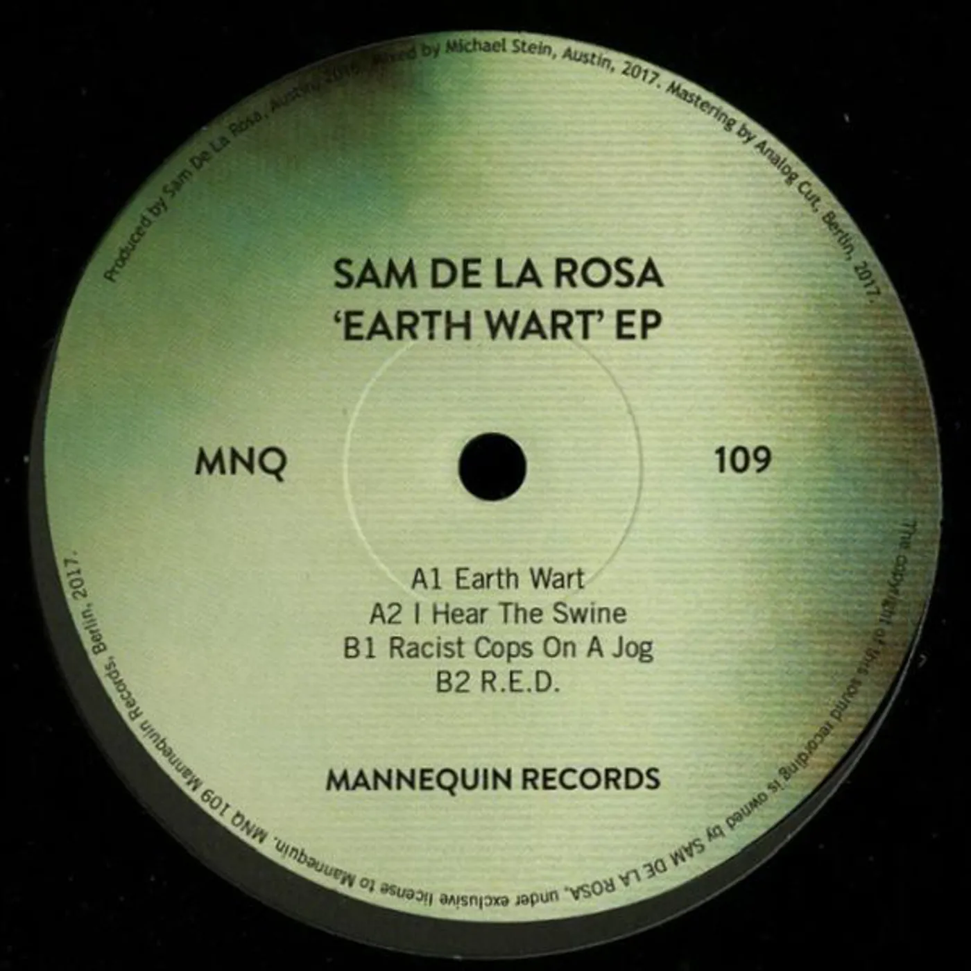 Sam de la Rosa EARTH WART Vinyl Record