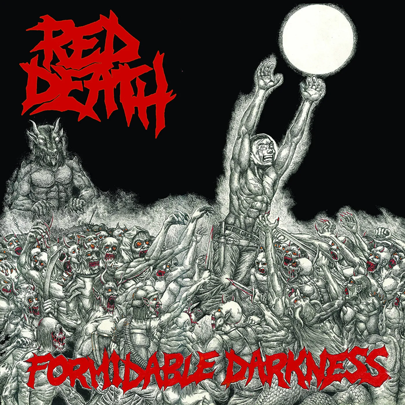 Red Death Formidable Darkness Vinyl Record