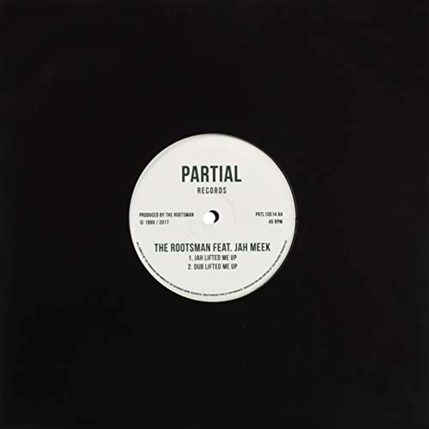 The Rootsman ONLY JAH / JAH LIFTED ME UP Vinyl Record
