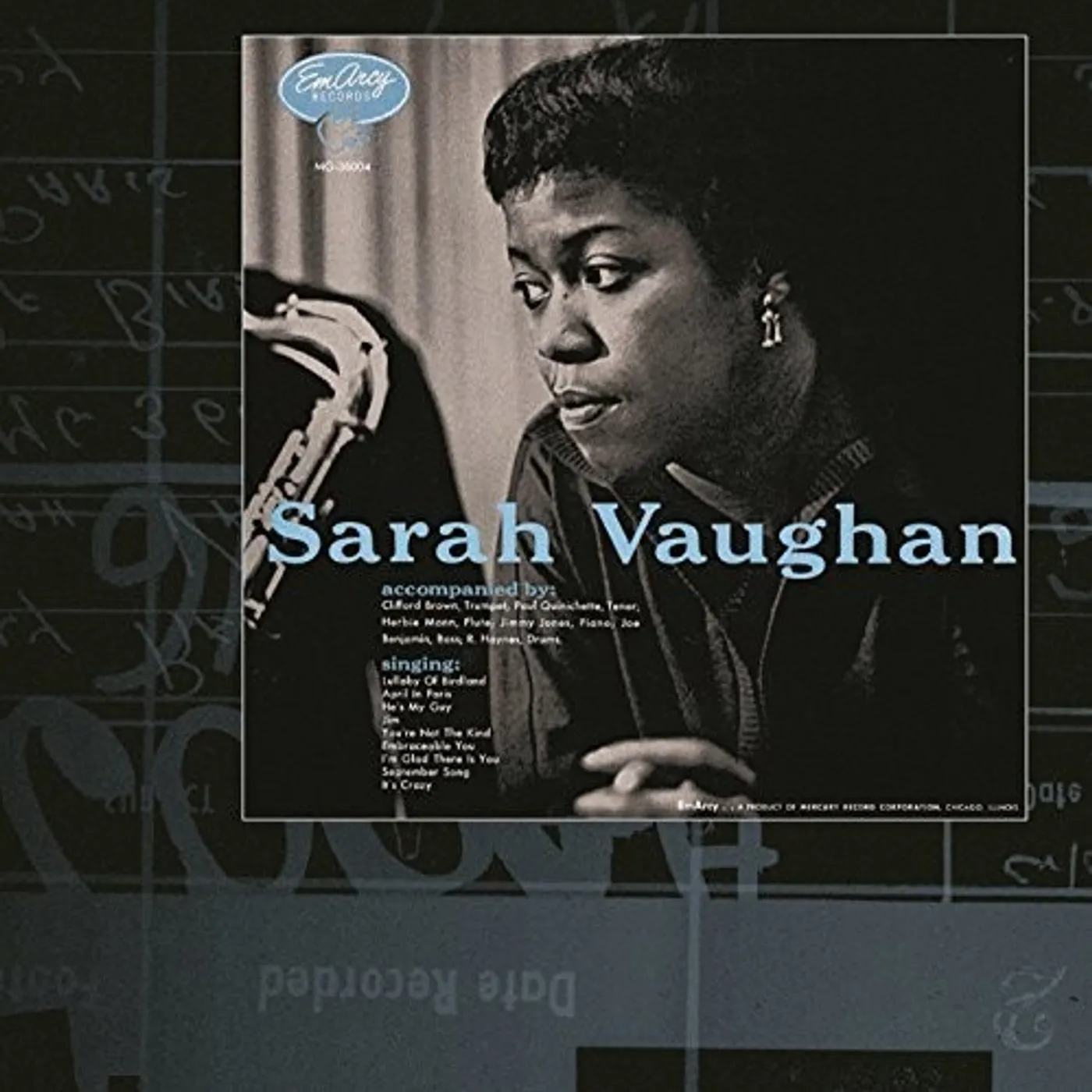 SARAH VAUGHAN WITH CLIFFORD BROWN / IN THE LAND OF HI-FI CD