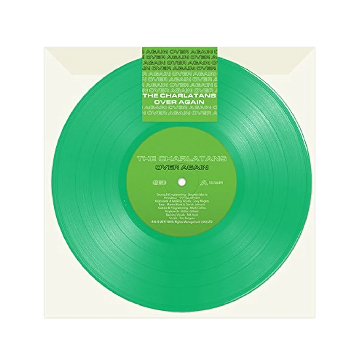 The Charlatans OVER AGAIN Vinyl Record