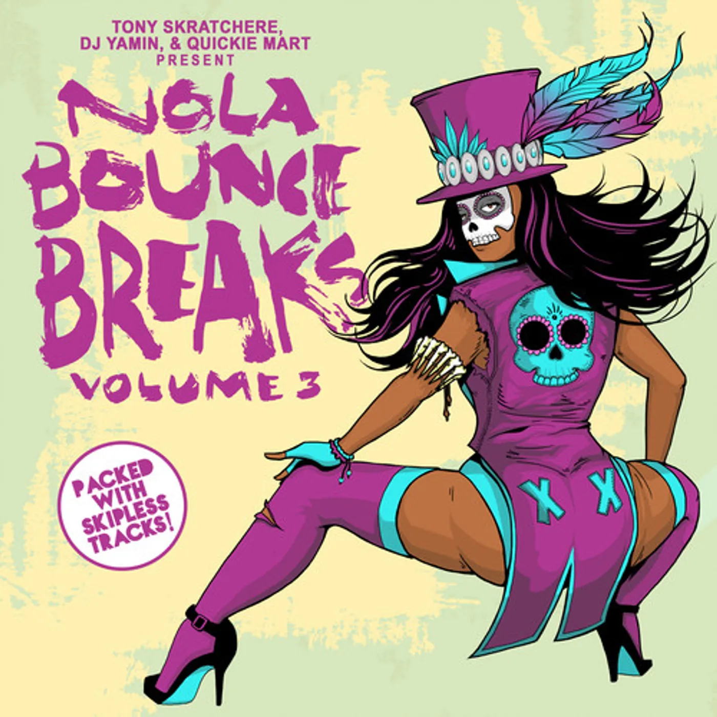 Tony Skratchere / Dj Yamin / Quickie Mart NOLA BOUNCE BREAKS V3 Vinyl Record
