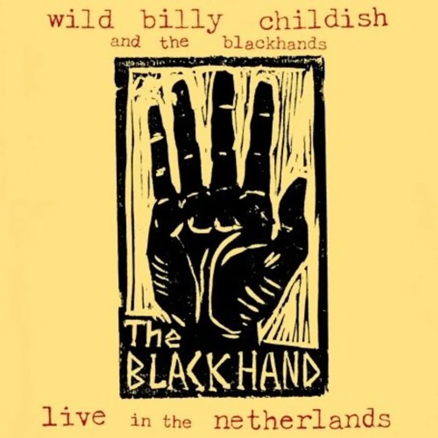 Billy Childish & Blakcheads Live In The Netherlands Vinyl Record