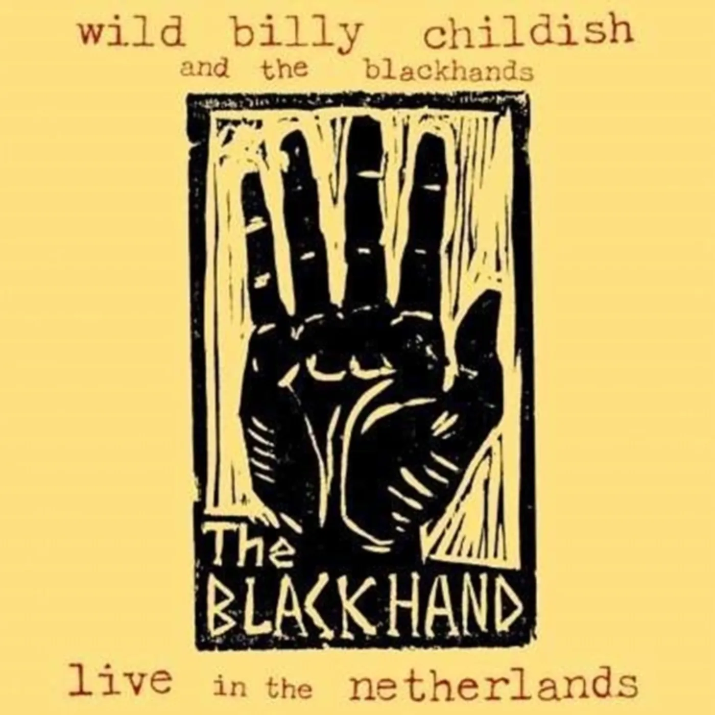 Billy Childish & Blakcheads Live In The Netherlands Vinyl Record
