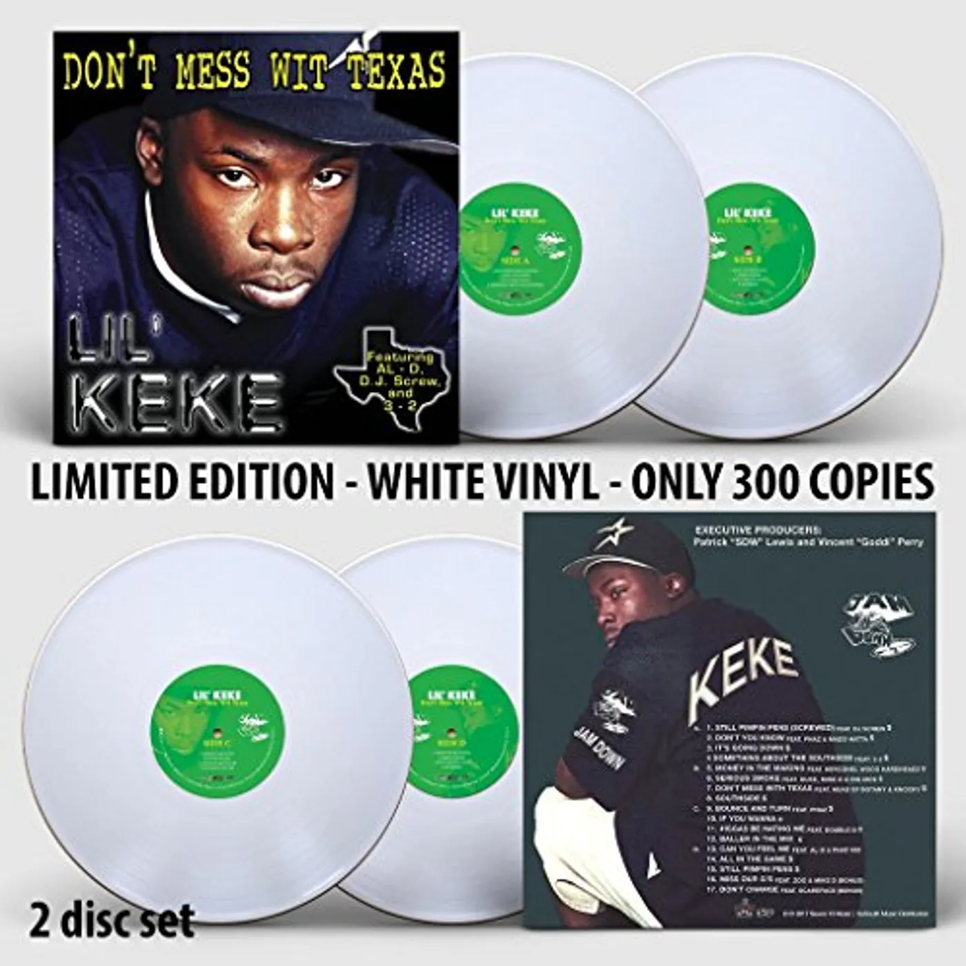 Lil' Keke DON'T MESS W IT TEXAS Vinyl Record