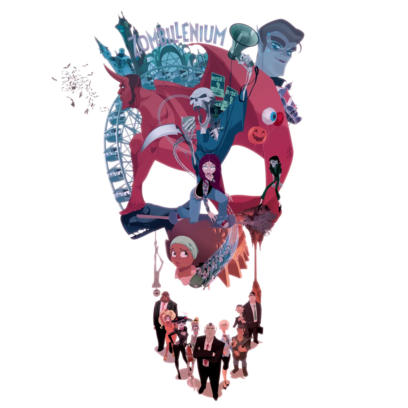 Eric Neveux ZOMBILLENIUM / Original Soundtrack Vinyl Record