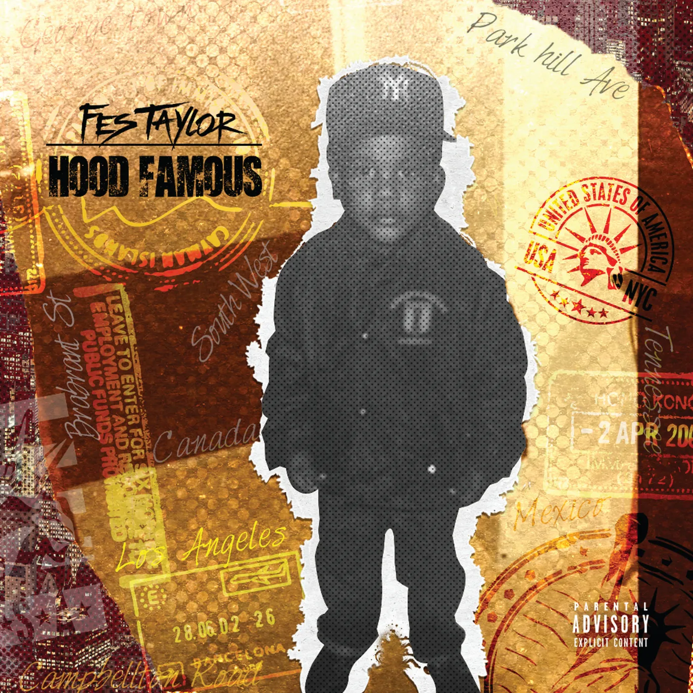 Fes Taylor HOOD FAMOUS CD