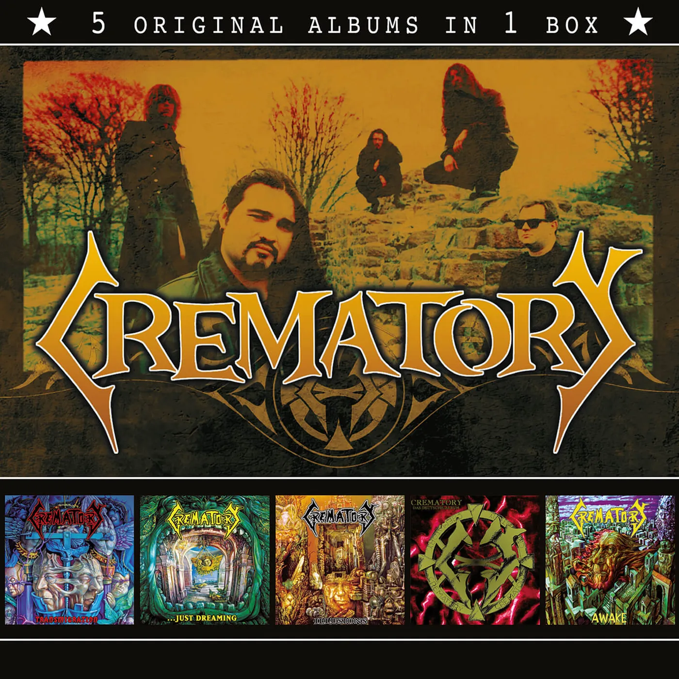 Crematory 5 IN 1 BOXSET CD