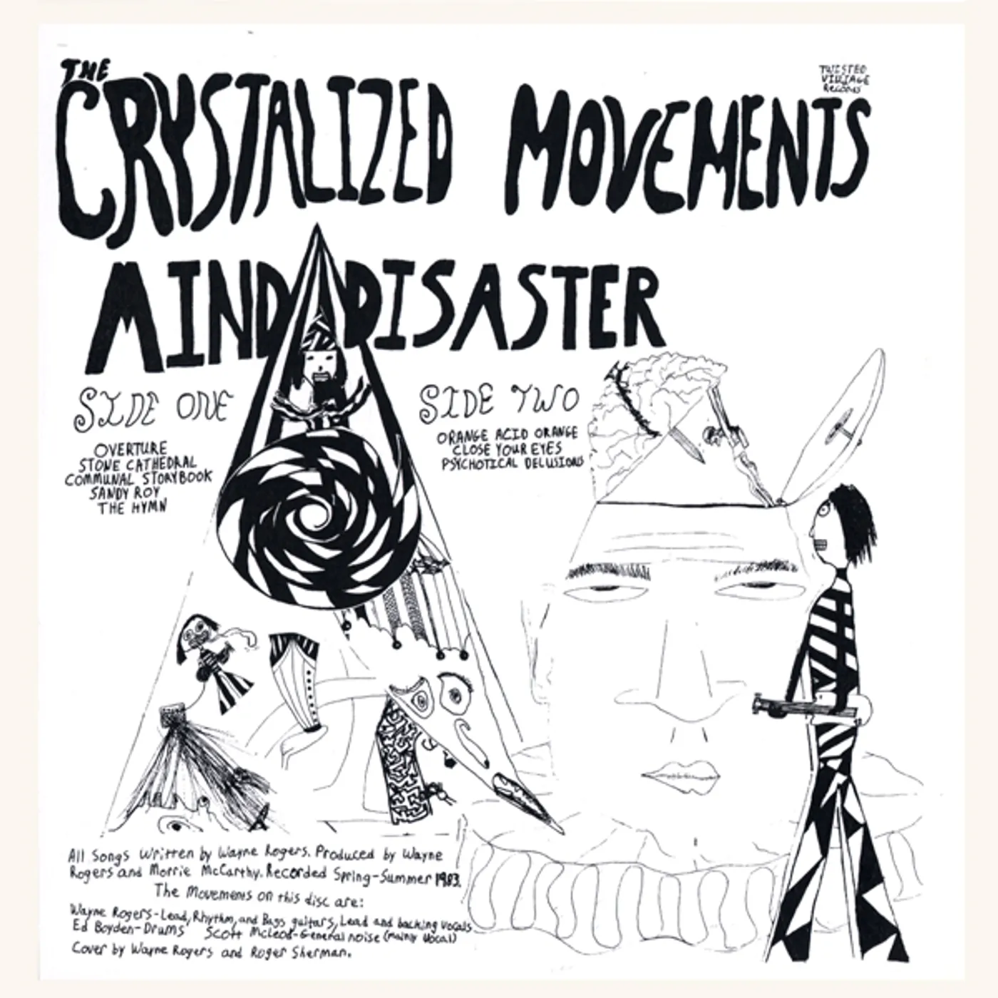 Crystalized Movements MIND DISASTERS Vinyl Record