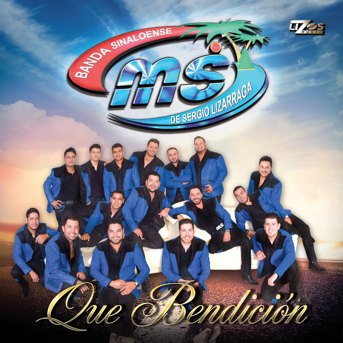 Banda Sinaloense MS de Sergio Lizárraga QUE BENDICION CD