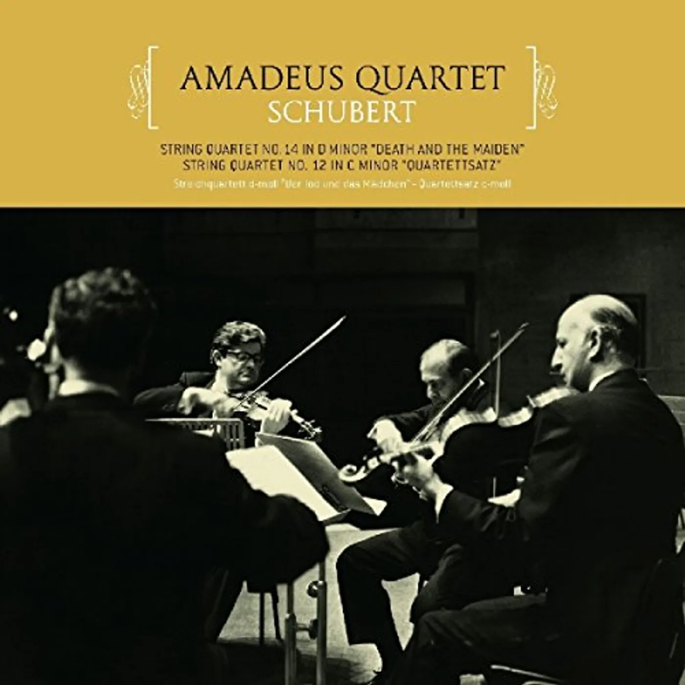 Amadeus Quartet STRING QUARTET NO.14 IN D MIN/NO. 12 IN C MINOR (180G) Vinyl Record