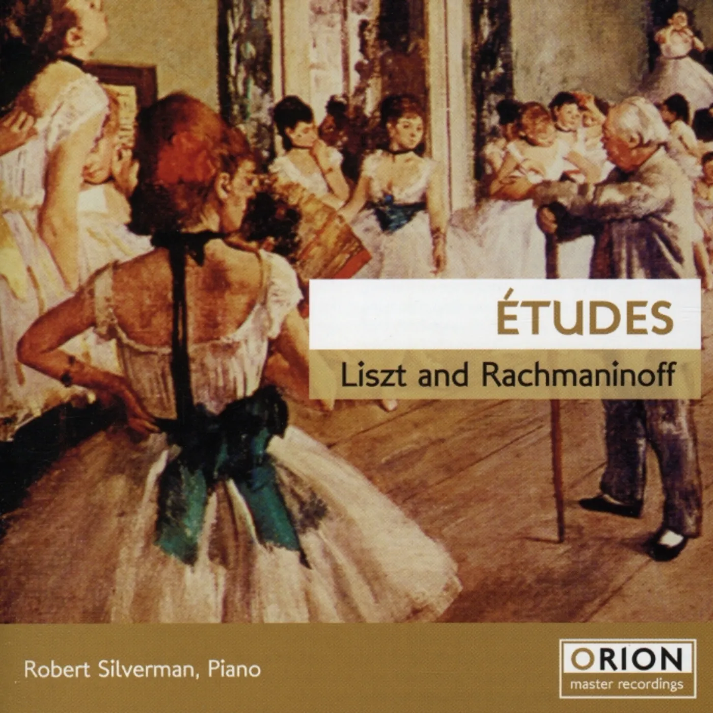 Robert Silverman LISZT & RACHMANINOFF ETUDES CD