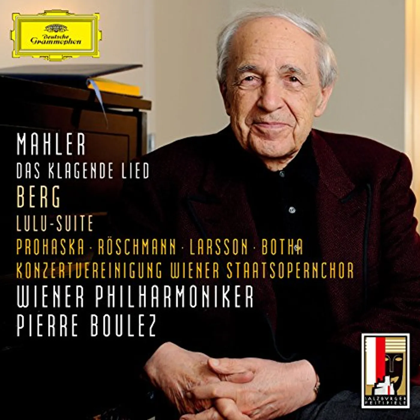 Mahler / Pierre Boulez MAHLER: DAS KLAGENDE LIED / BERG CD