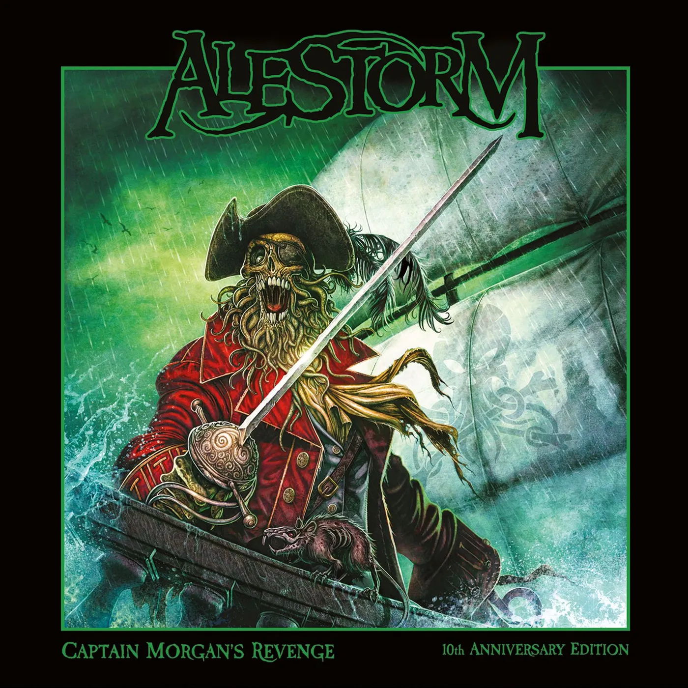 Alestorm CAPTAIN MORGAN`S REVENGE - 10TH ANNIVERSARY CD