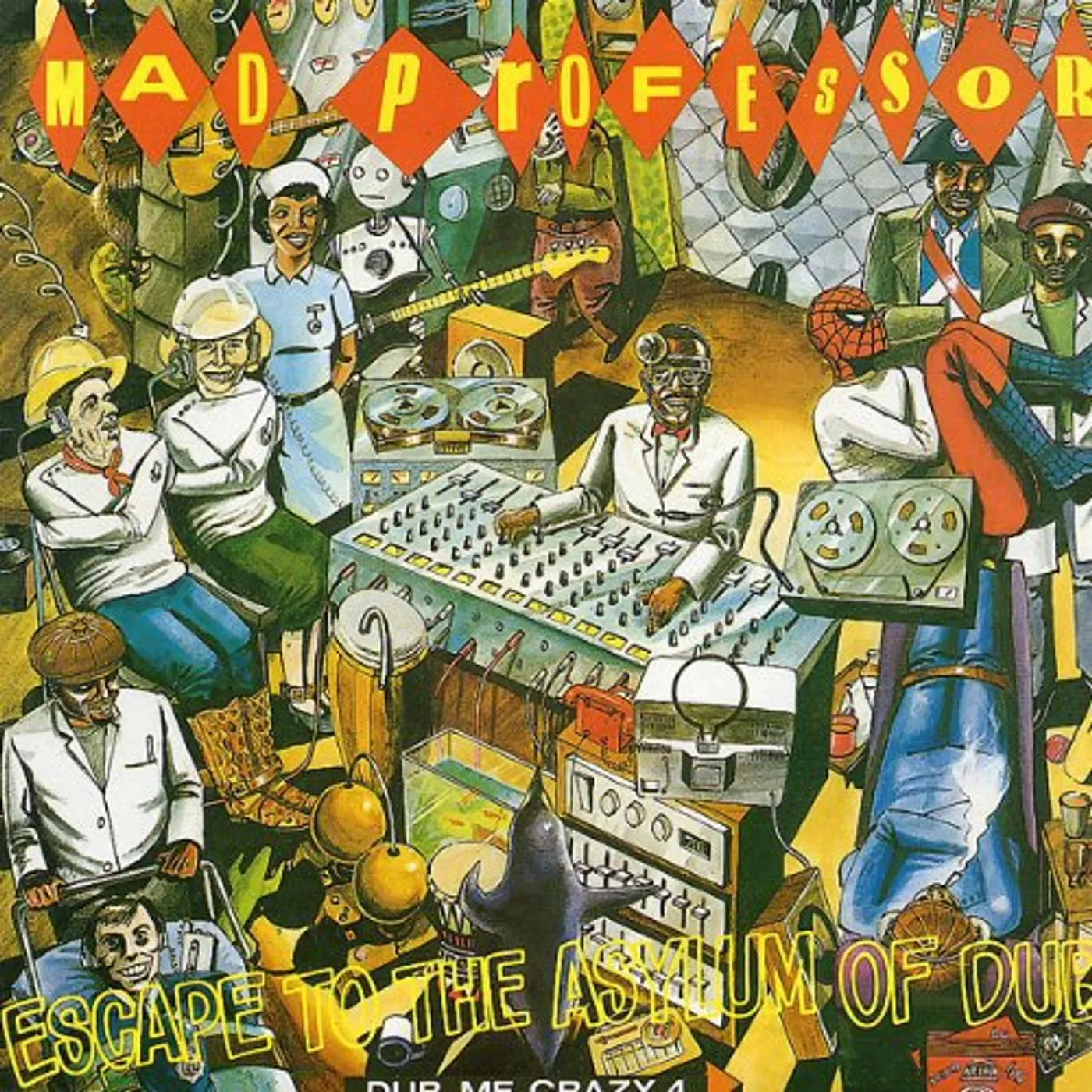 Mad Professor Escape to the Asylum Of Dub Vinyl Record