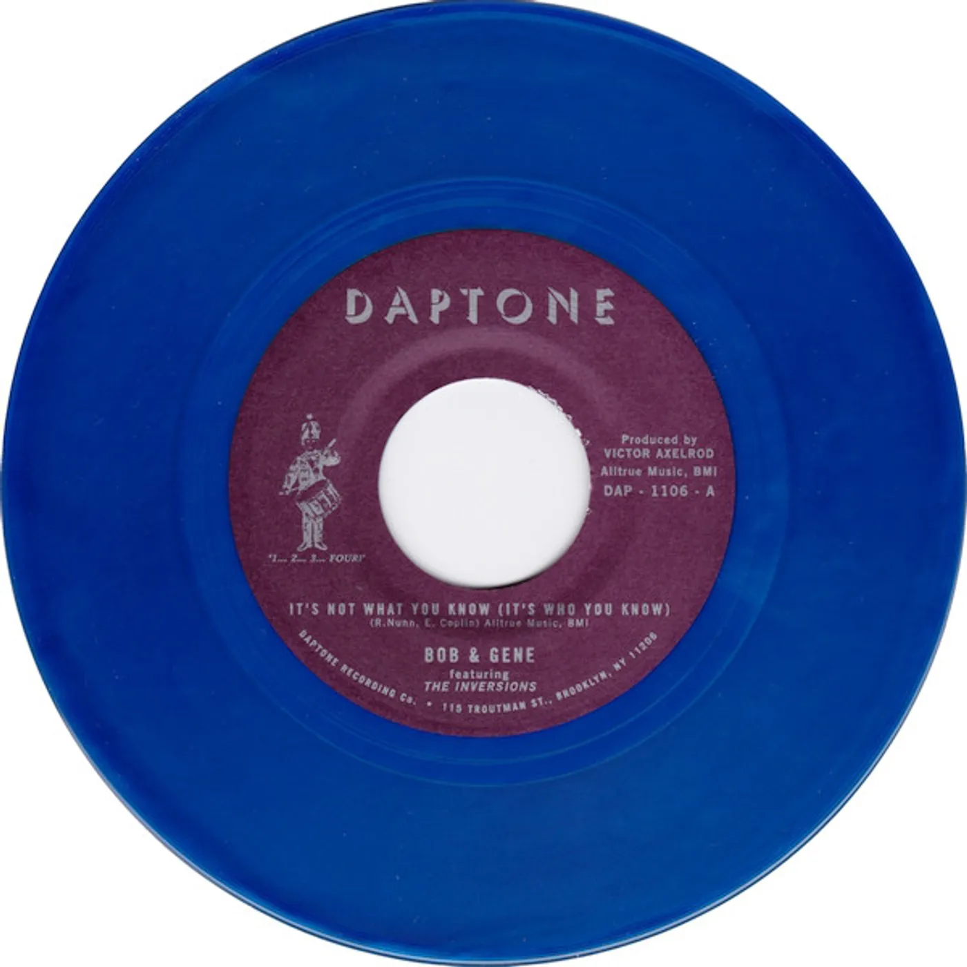 Bob & Gene featuring The Inversions It's Not What You Know (It's Who You Know) Vinyl Record