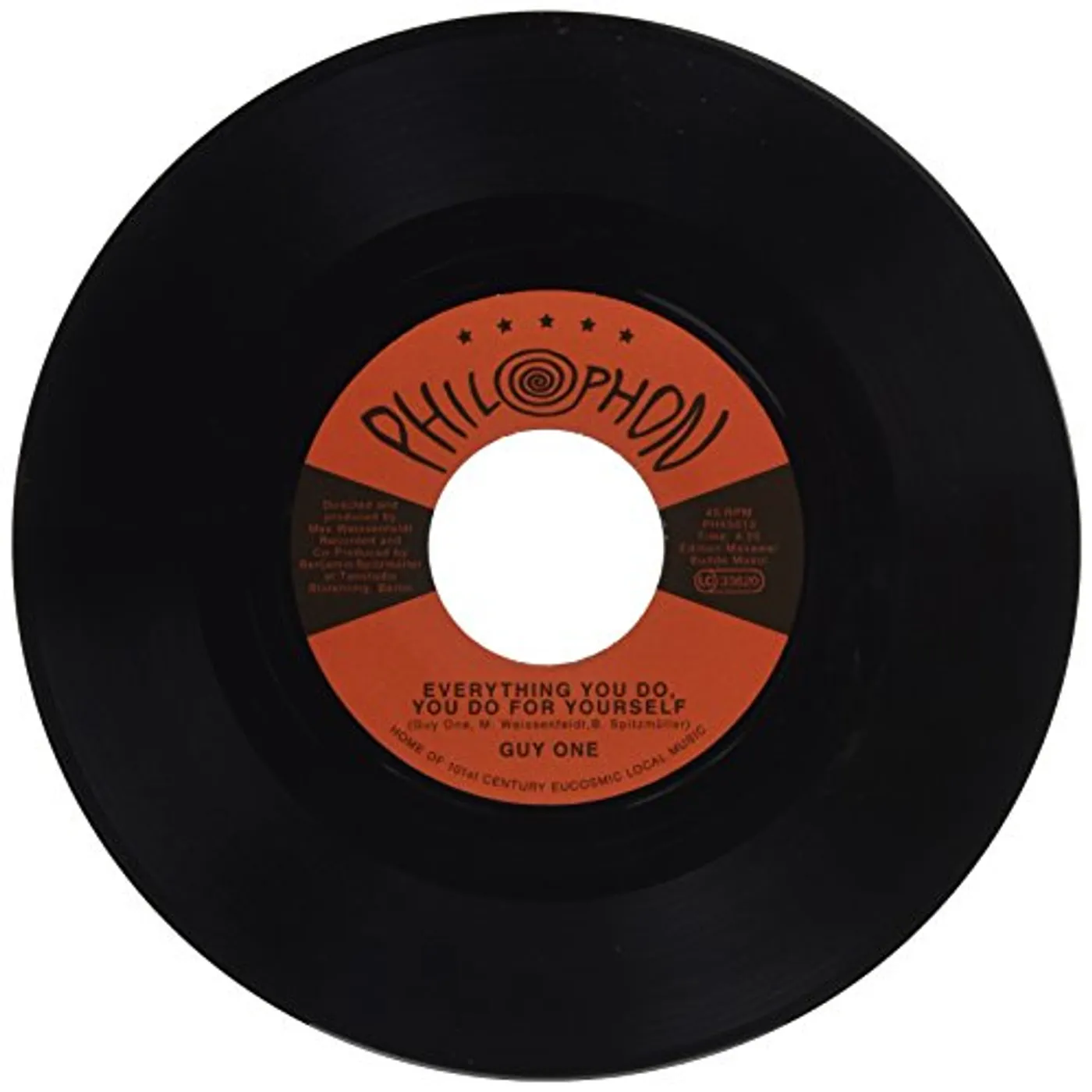 Guy One EVERYTHING YOU DO YOU DO FOR YOURSELF Vinyl Record