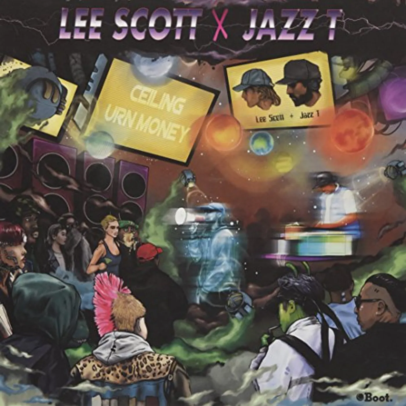 Less Scott / Jazz T CEILING / URN MONEY Vinyl Record
