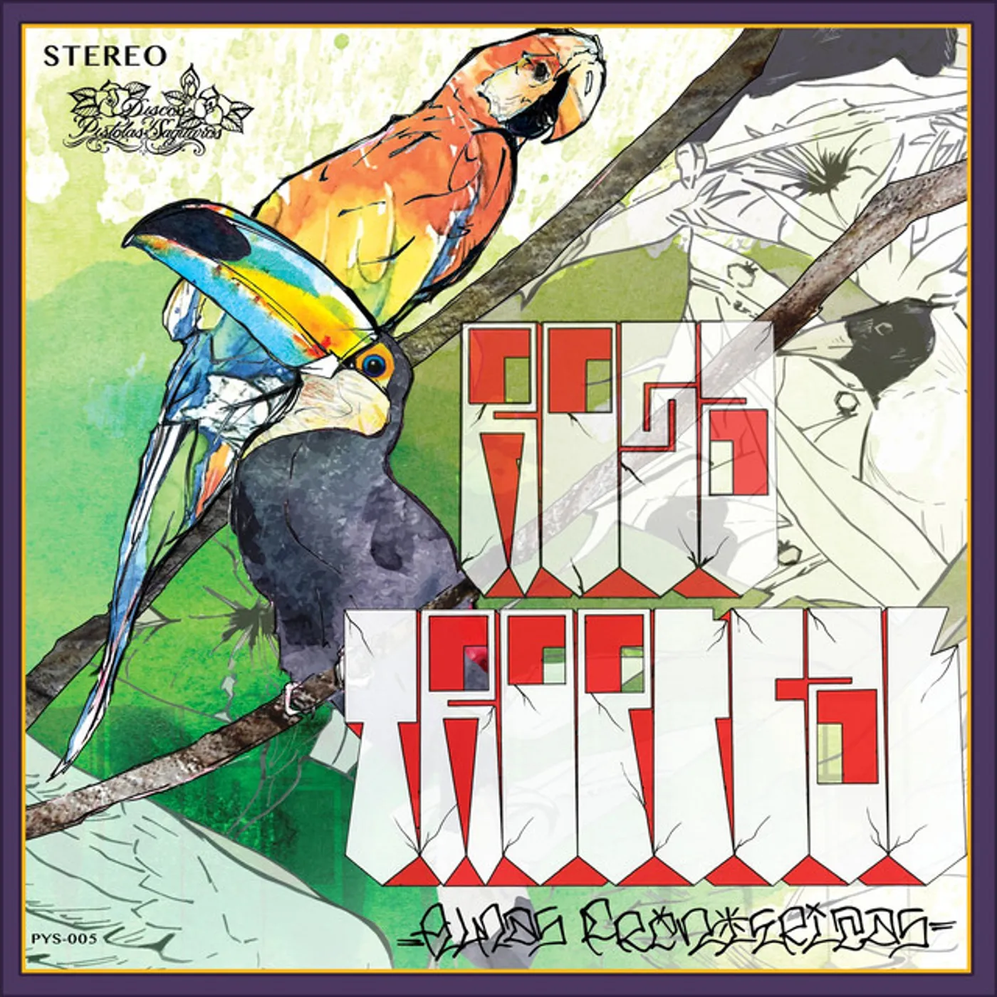 Almas Fronterizas Rosa Tropical Vinyl Record