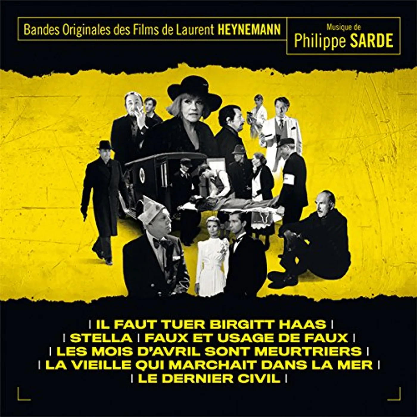 Philippe Sarde FILMS OF LAURENT HEYNEMANN / MUSIC BY PHILIPPE CD