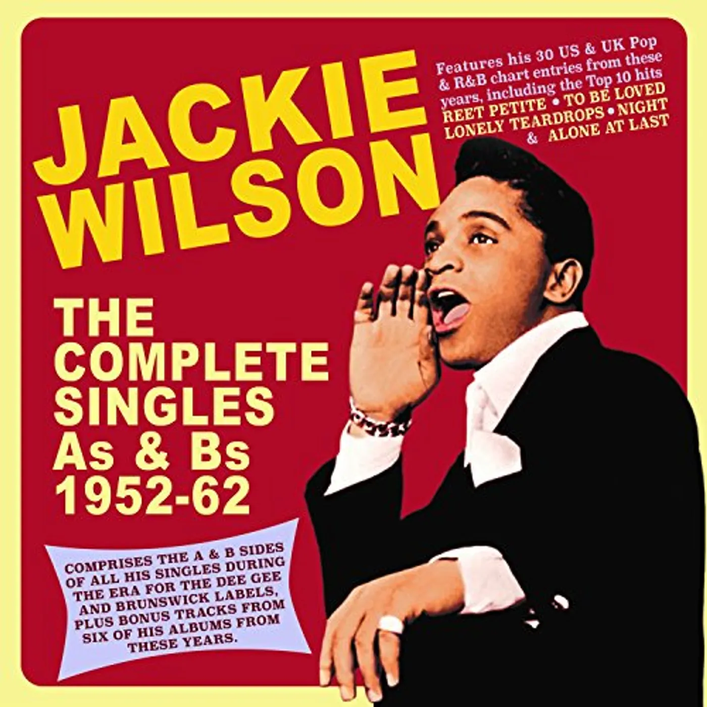 Jackie Wilson COMPLETE SINGLES AS & BS 1952-62 CD