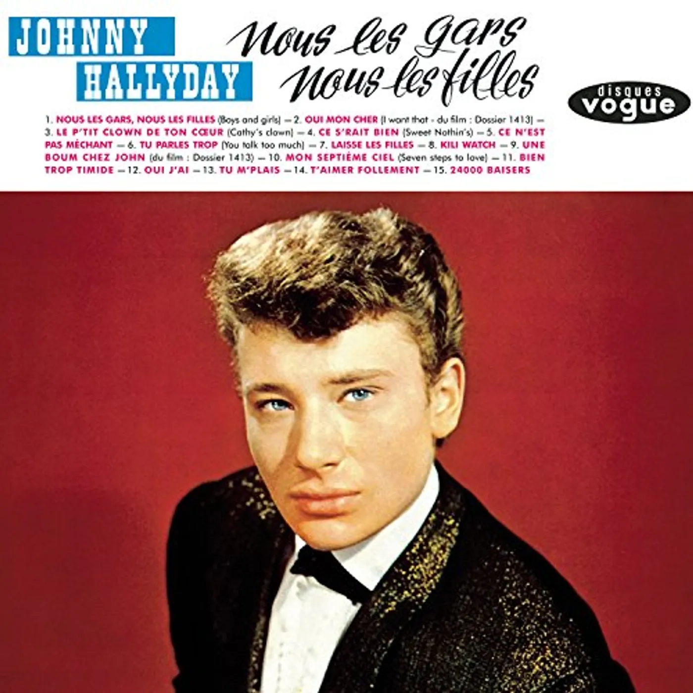 Johnny Hallyday NOUS LES GARS NOUS LES FILLES Vinyl Record
