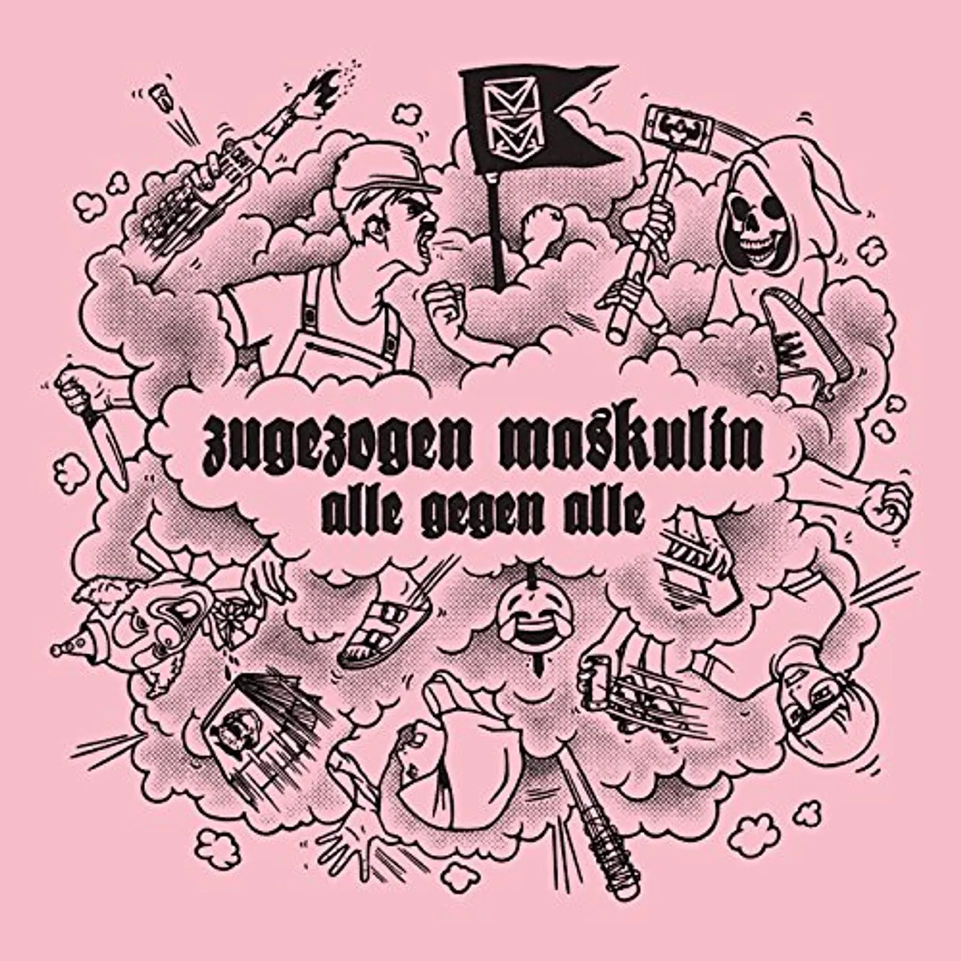 Zugezogen Maskulin Alle gegen Alle Vinyl Record