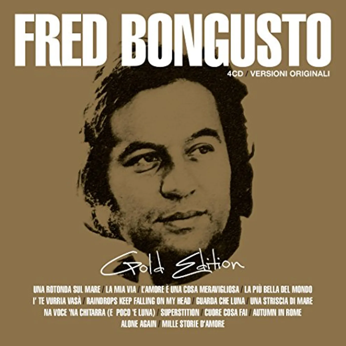 Fred Bongusto GOLD EDITION CD