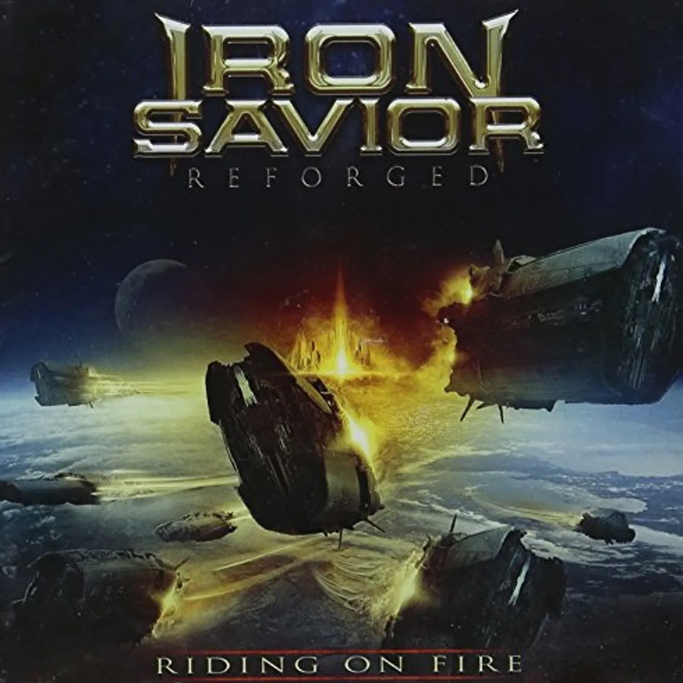 Iron Savior REFORGED: RIDING ON FIRE CD