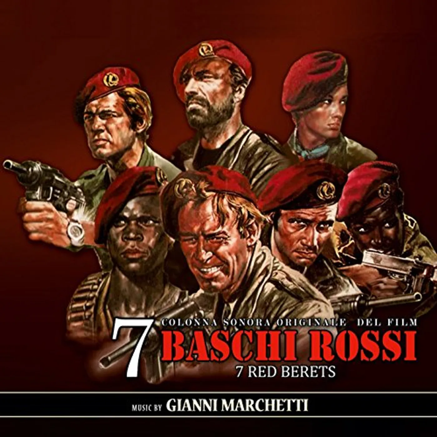 Gianni Marchetti SETTE BASCHI ROSSI / Original Soundtrack CD