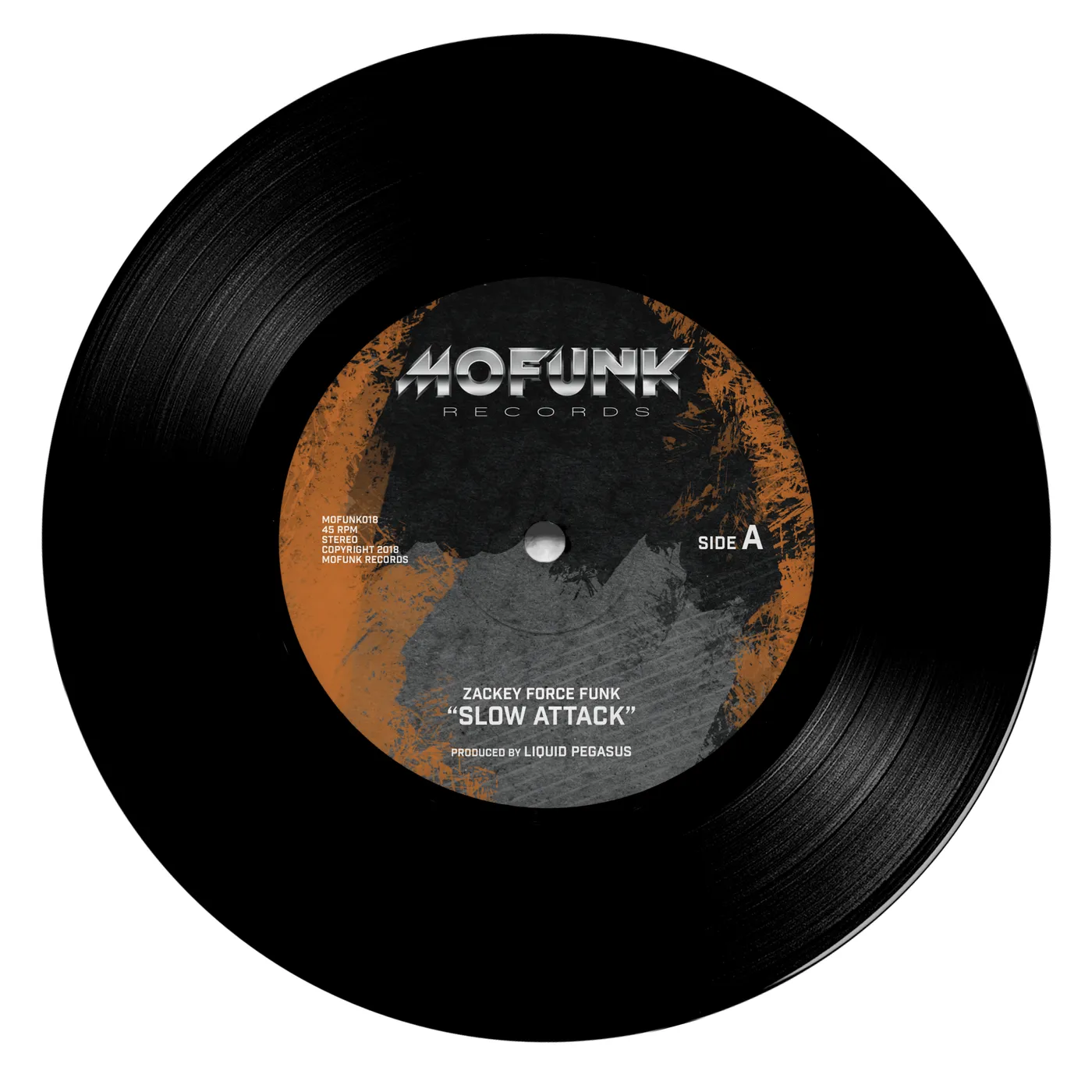 Zackey Force Funk SLOW ATTACK / YOU'RE SO DIFFERENT Vinyl Record