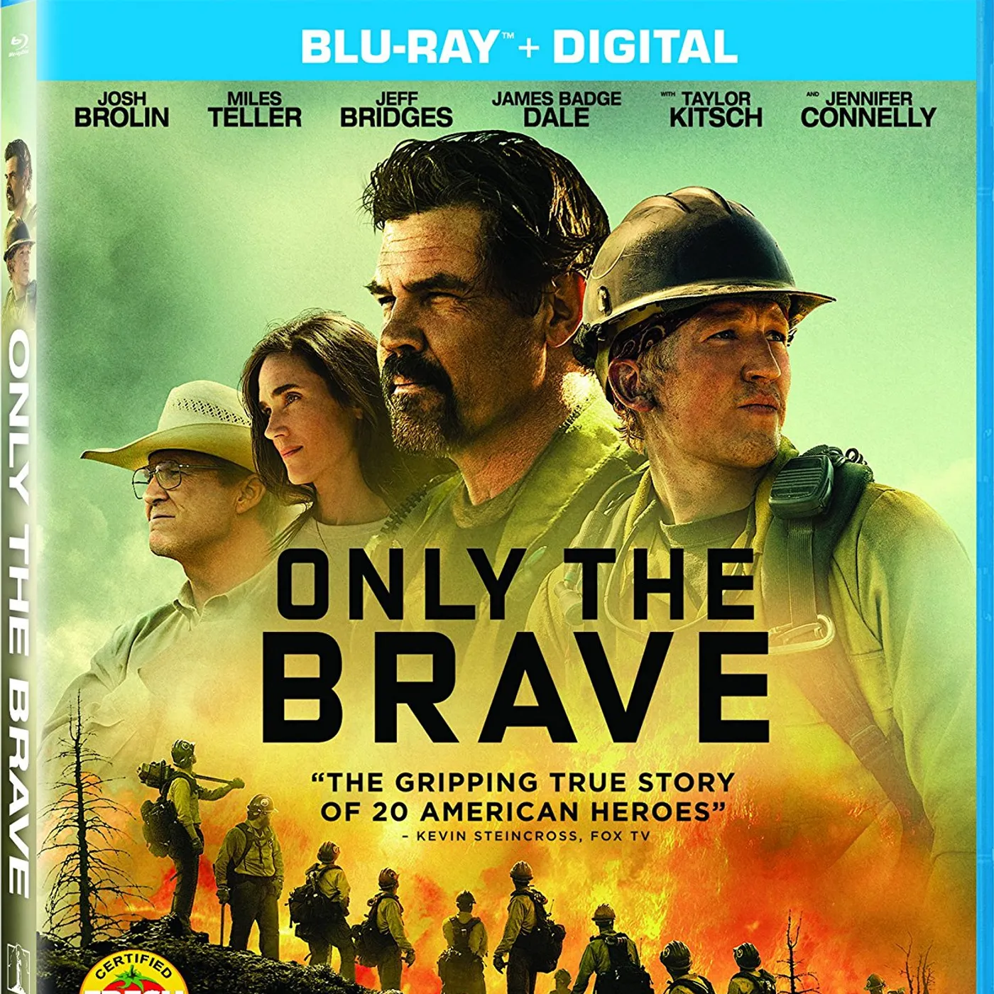 ONLY THE BRAVE (2017) Blu-ray
