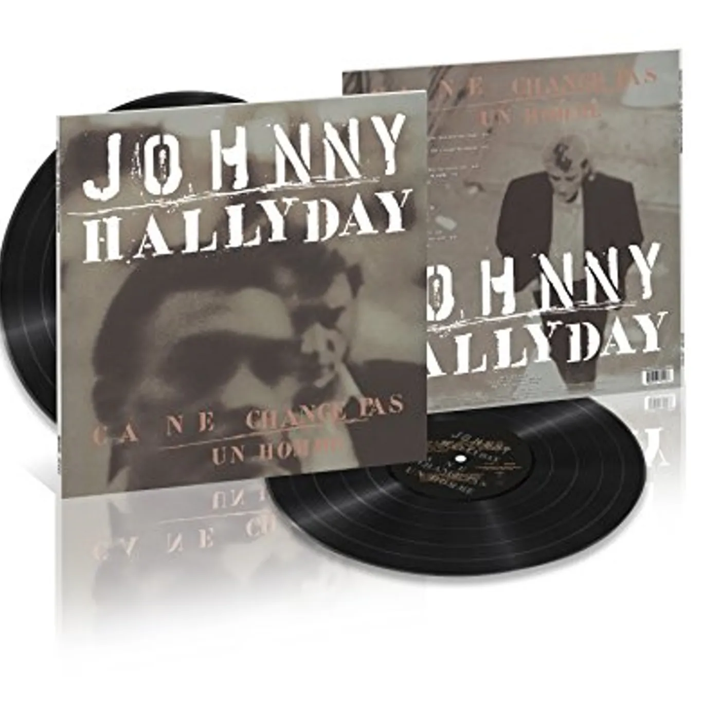 Johnny Hallyday Ca Ne Change Pas Un Homme Vinyl Record