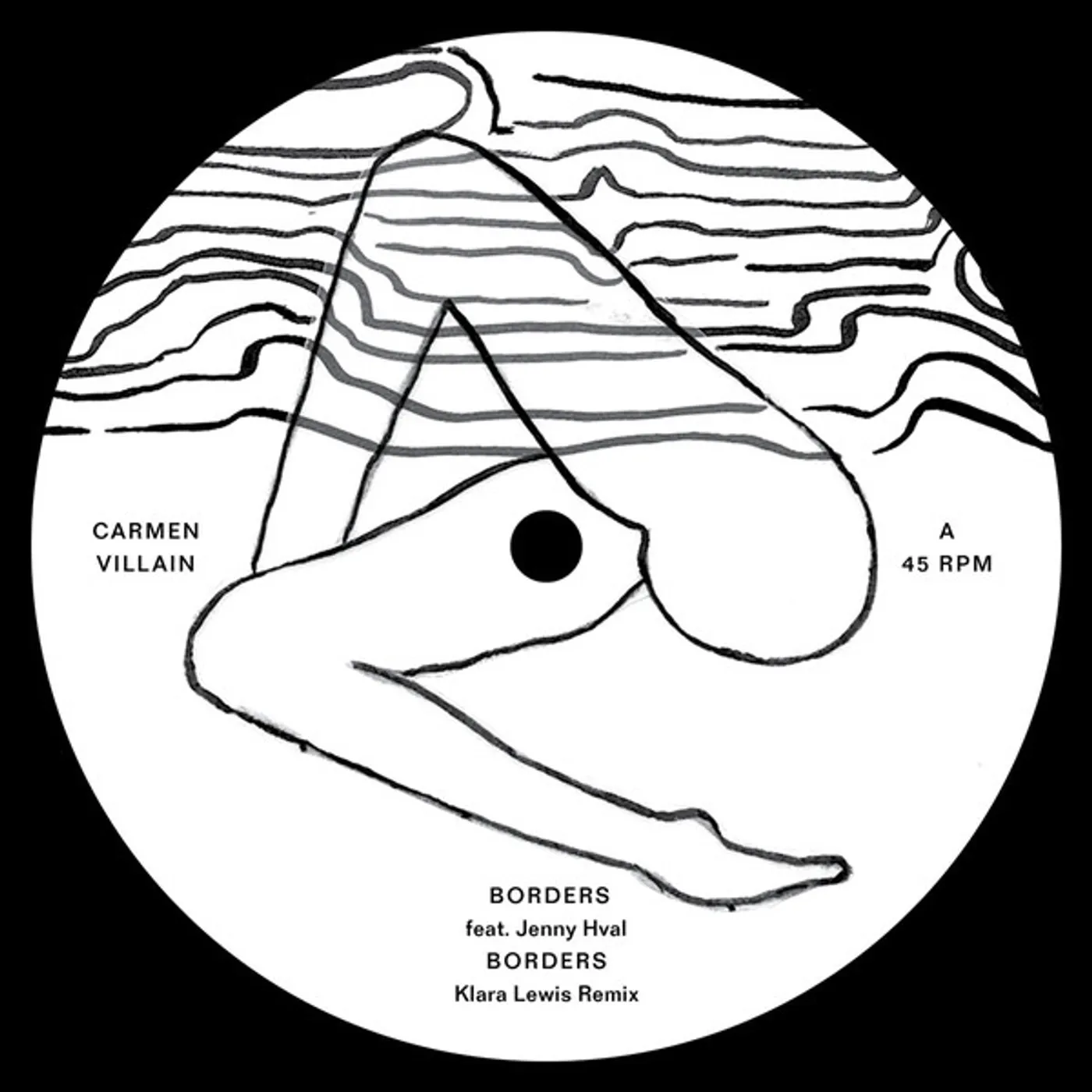 Carmen Villain BORDERS / RED DESERT Vinyl Record