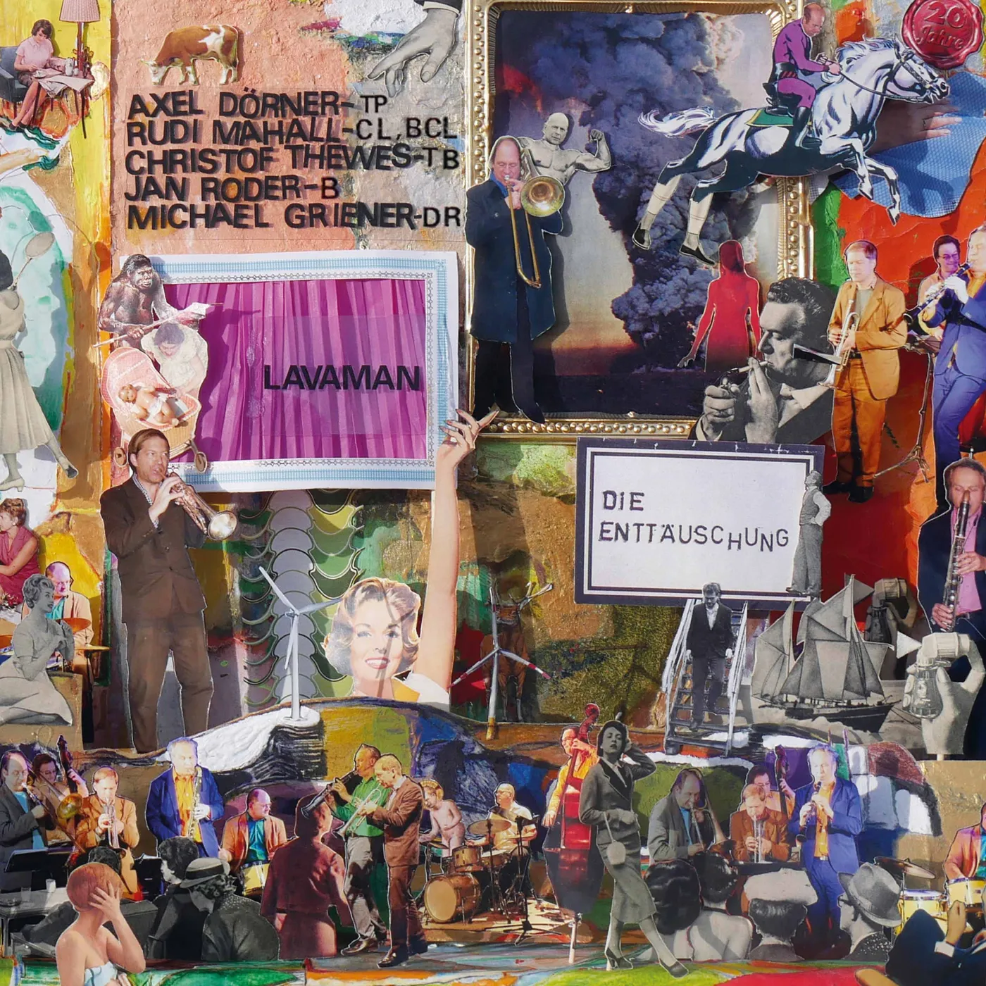 Axel Dorner LAVAMAN CD