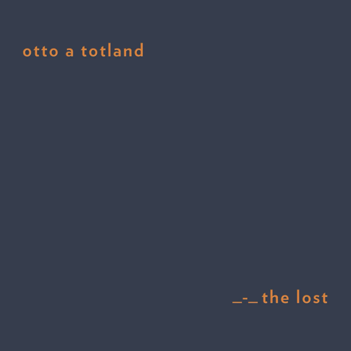 Otto A Totland LOST Vinyl Record