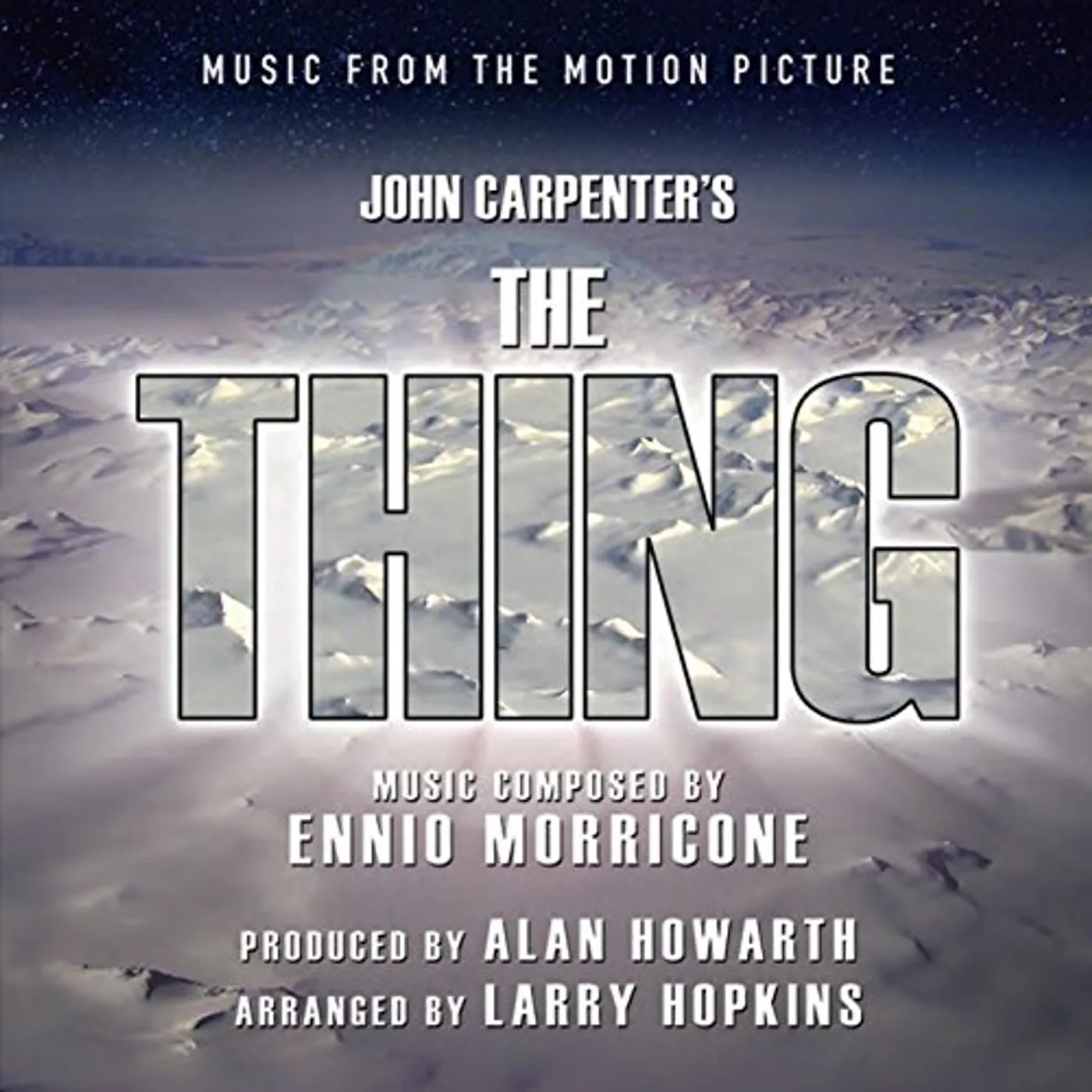 Alan Howarth, Larry Hopkins THING (MUSIC FROM THE MOTION PICTURE) Vinyl Record