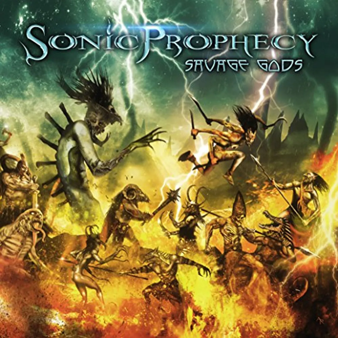 Sonic Prophecy SAVAGE GODS CD