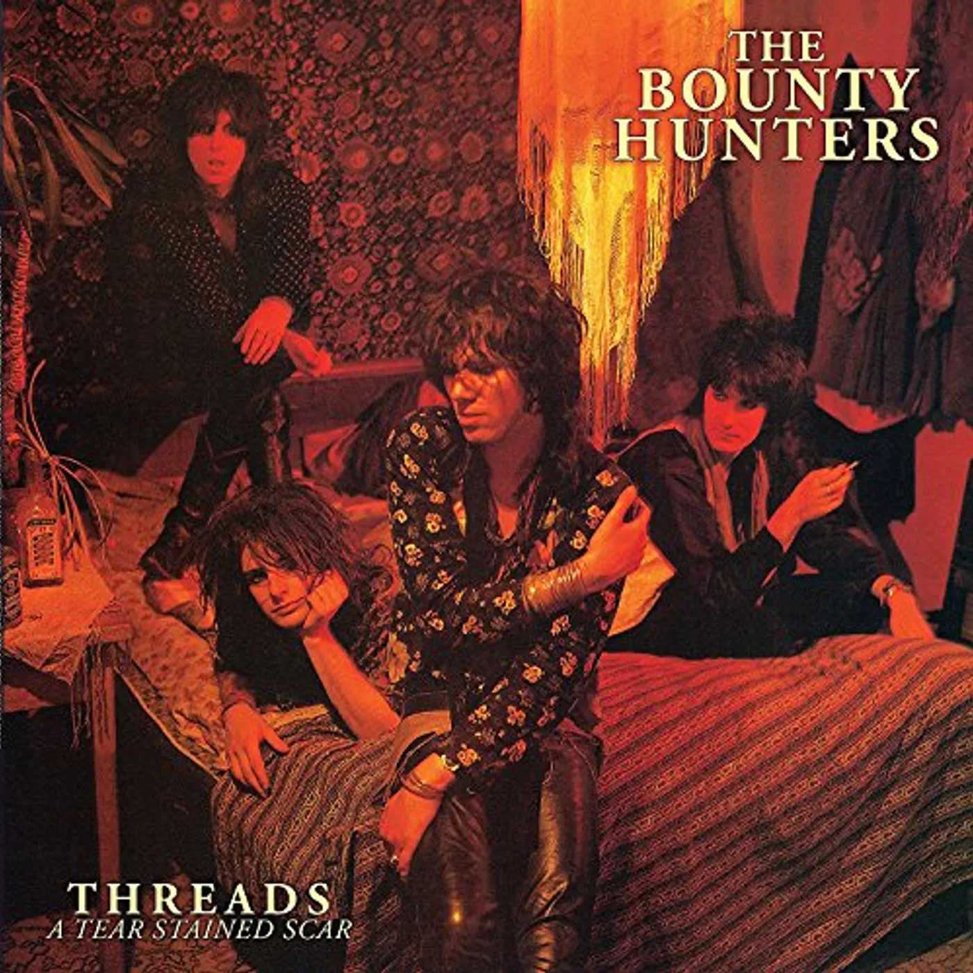 Dave Kusworth and The Bounty Hunters THREADS A TEAR STAINED SCAR Vinyl Record