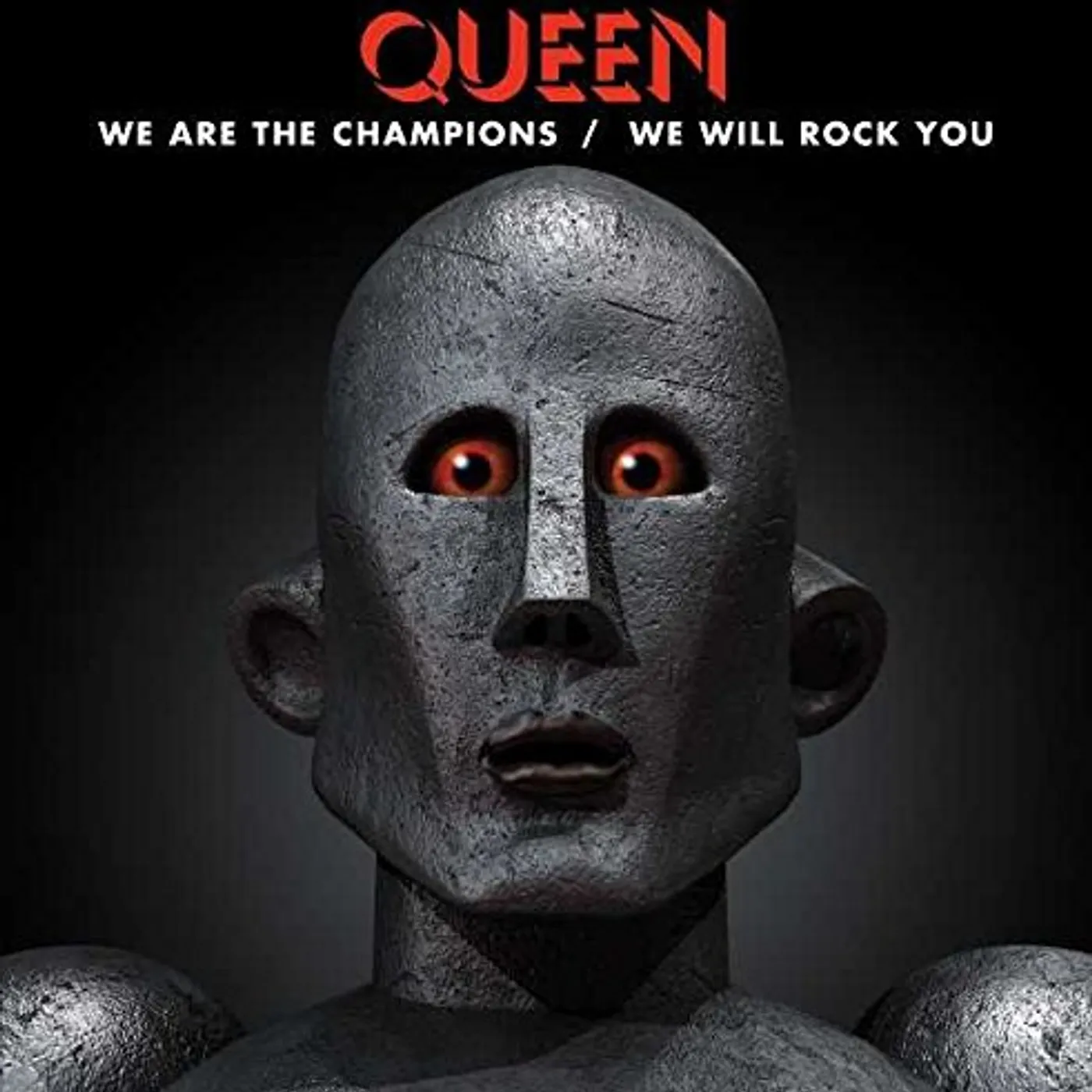 Queen WE ARE THE CHAMPIONS / WE WILL ROCK YOU Vinyl Record