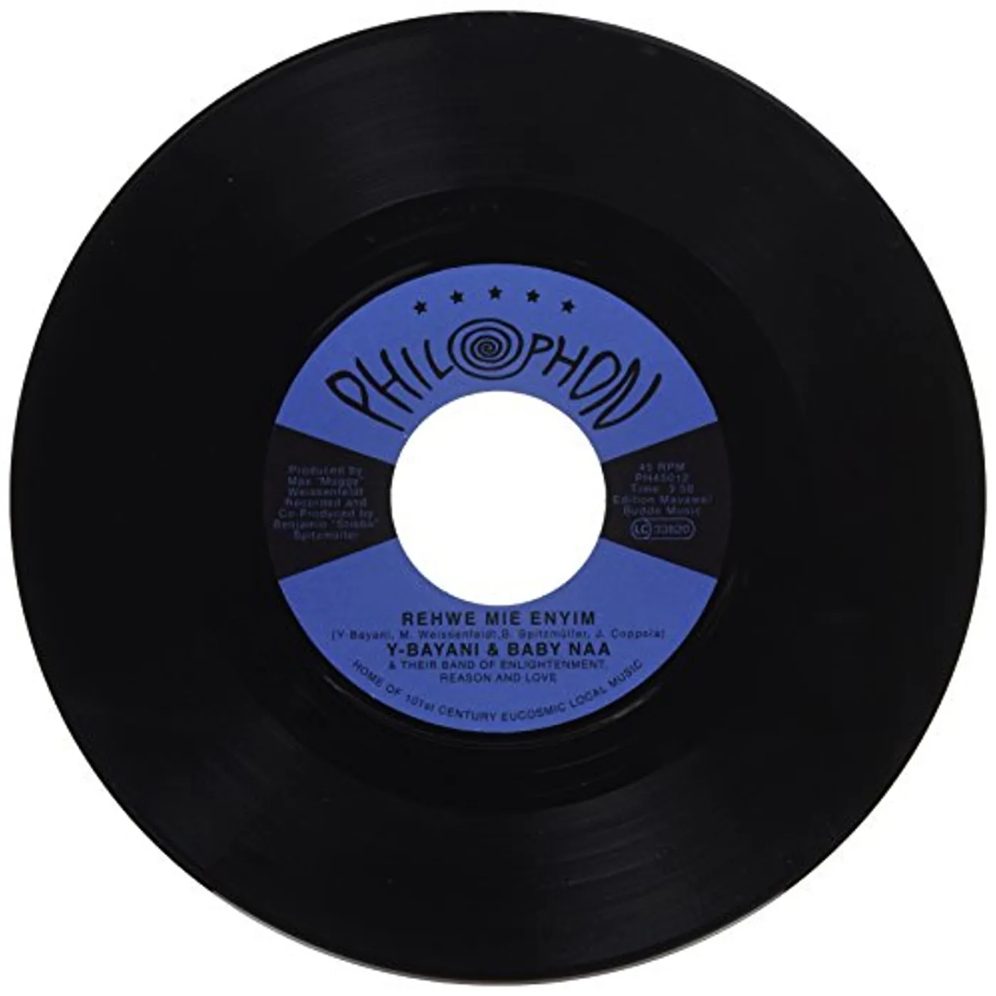Y-Bayani and Baby Naa & their Band of Enlightenment Reason and Love Rehwe Mie Enyim Vinyl Record
