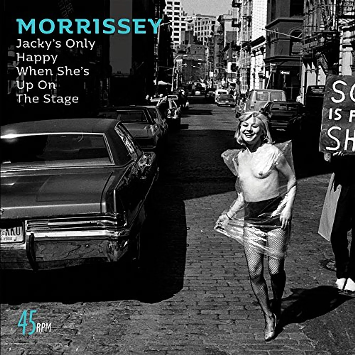 Morrissey Jacky's Only Happy When She's Up on the Stage Vinyl Record