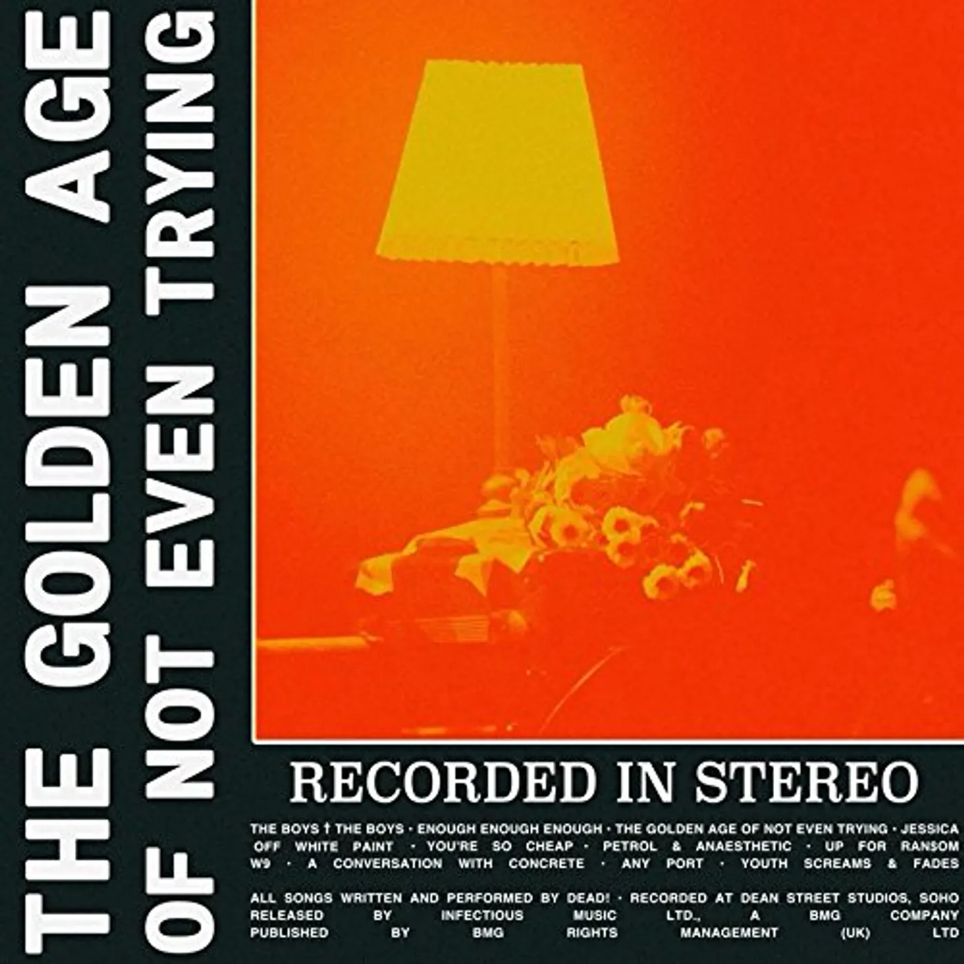 Dead! GOLDEN AGE OF NOT EVEN TRYING Vinyl Record