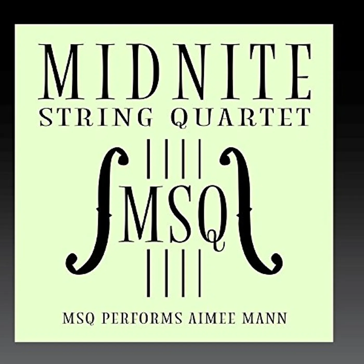 Midnite String Quartet MSQ PERFORMS AIMEE MANN (MOD) CD