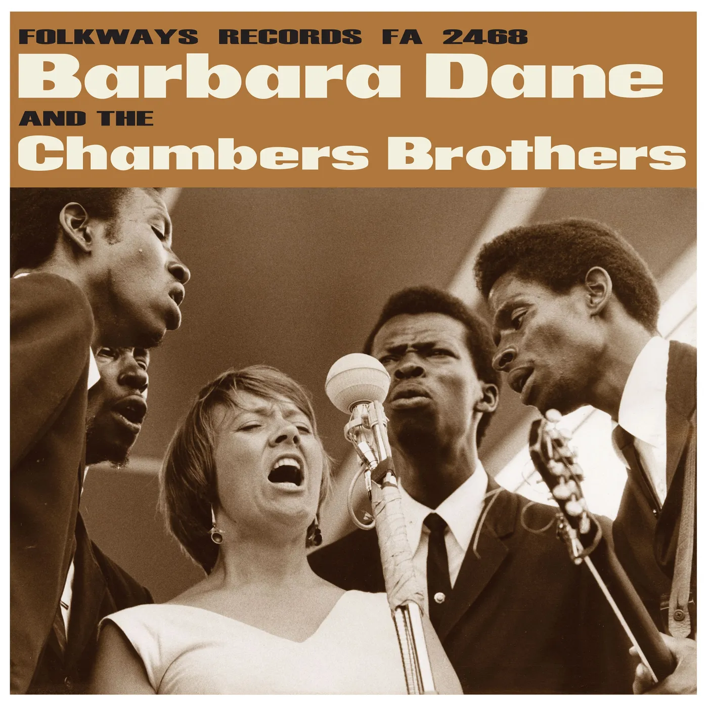 Barbara Dane and the Chambers Brothers BARBARA DANE & CHAMBERS BROTHERS Vinyl Record