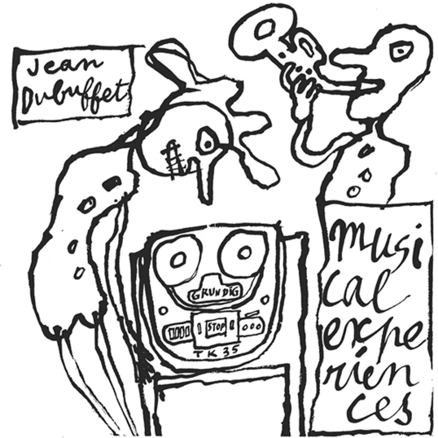 Jean Dubuffet MUSICAL EXPERIENCES Vinyl Record