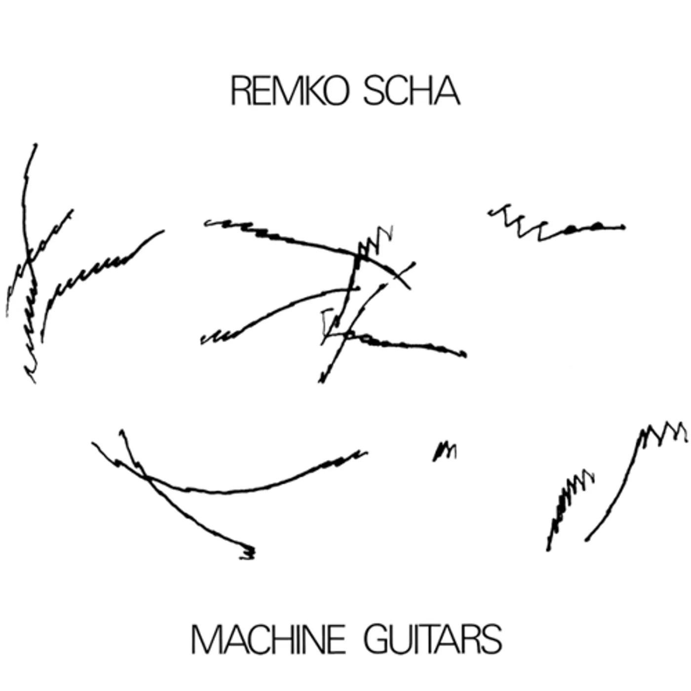Remko Scha MACHINE GUITARS Vinyl Record
