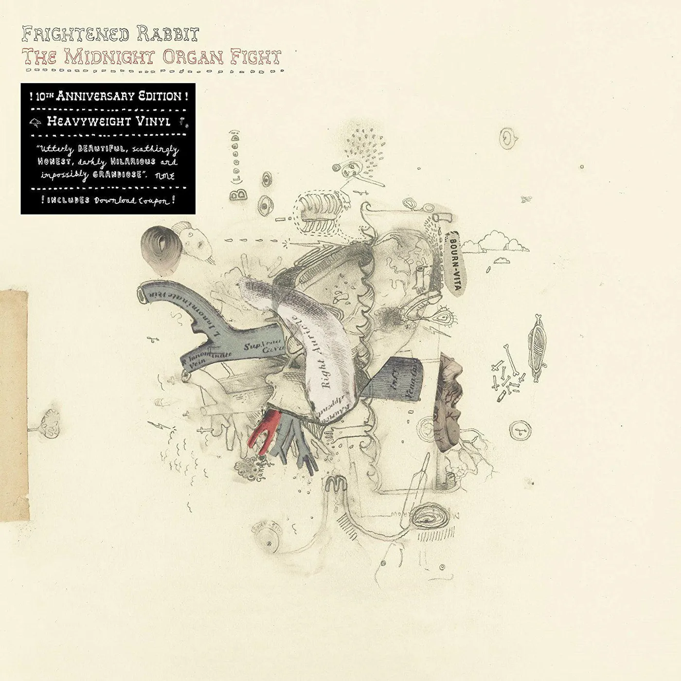 Frightened Rabbit MIDNIGHT ORGAN FIGHT: 10TH ANNIVERSARY Vinyl Record