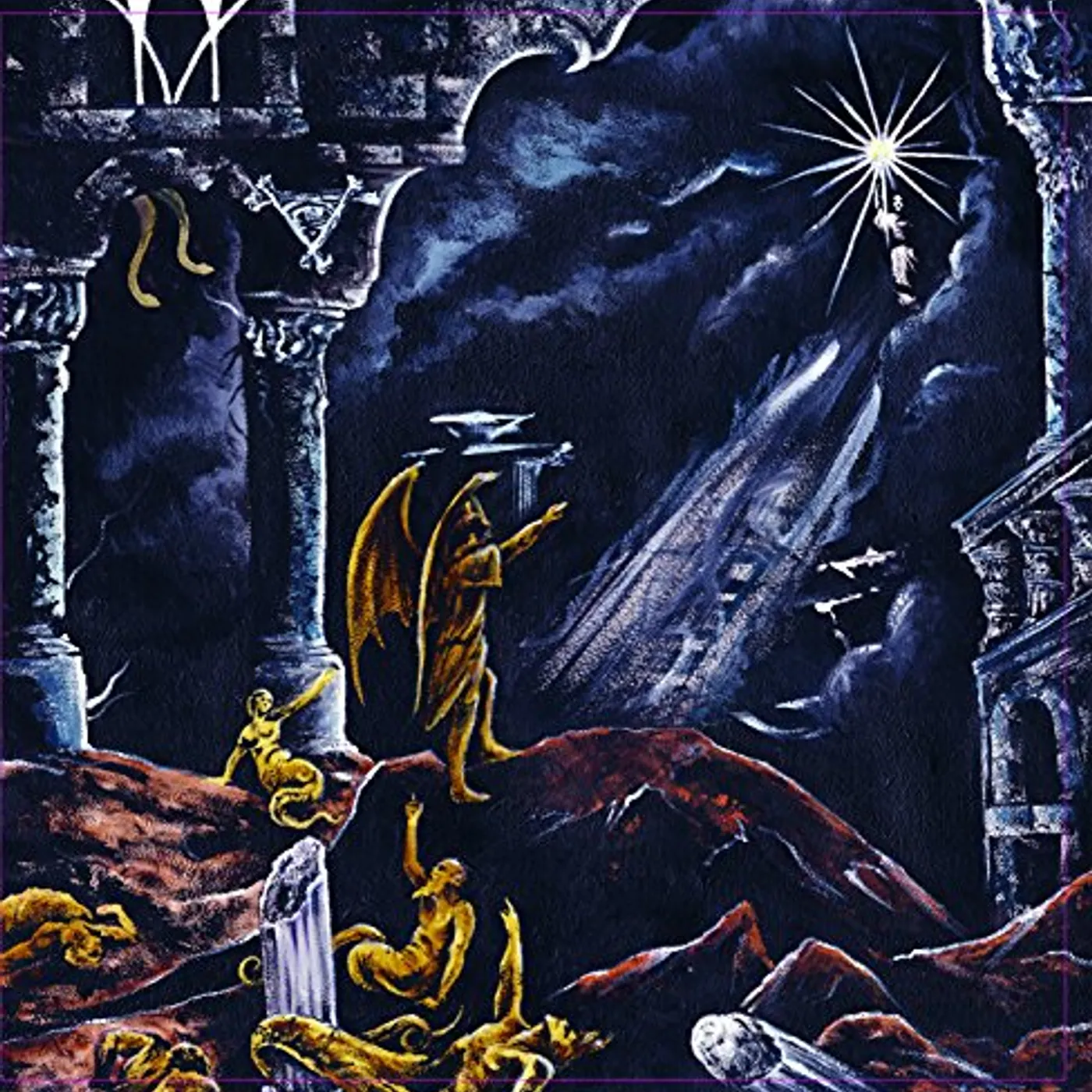 Malum Night of the Luciferian Light Vinyl Record